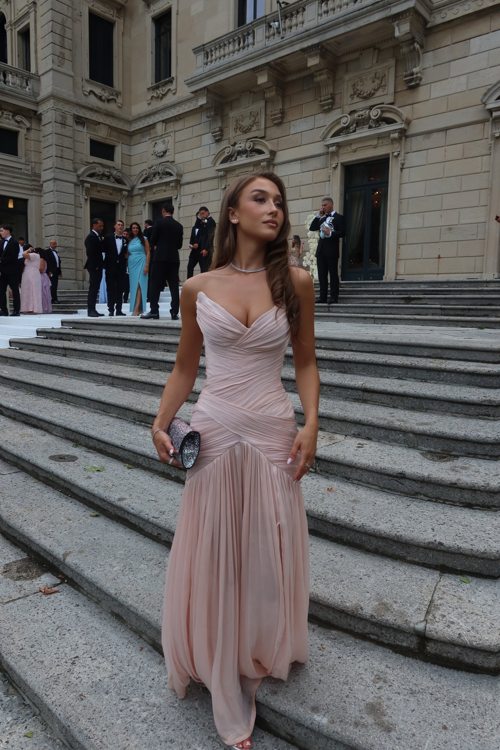 Emerald Lace Gown